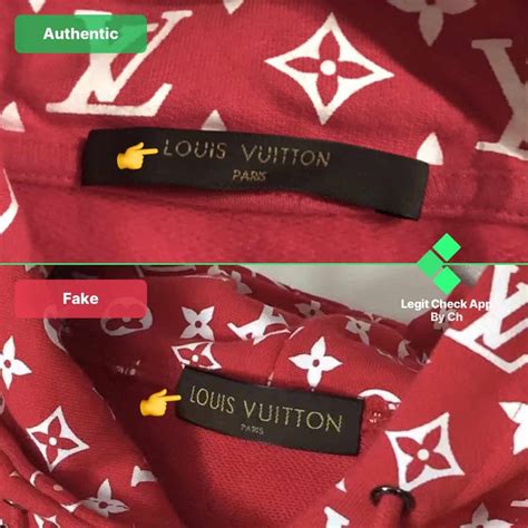 hoodie louis vuitton supreme fake